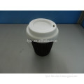 Factory 100% FDA fashion silicone coffee cup with lid